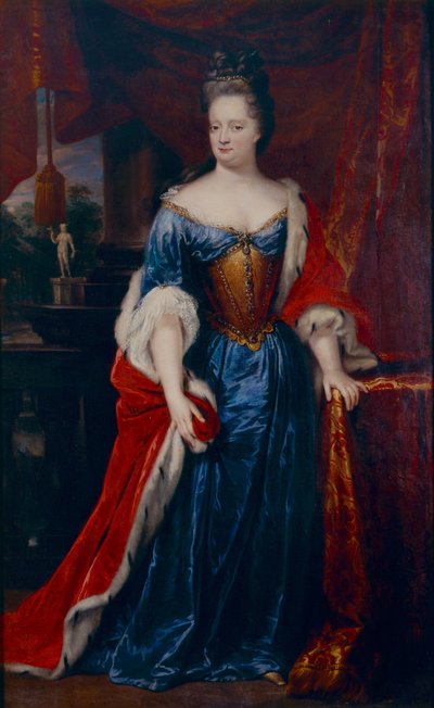 Ritratto della principessa Henriëtte Amalia di Anhalt-Dessau, principessa di Nassau-Dietz (1666 - 1726) da Lancelot Volders